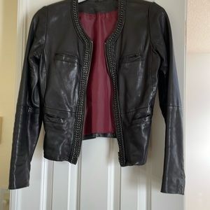 IKKS 616 Leather jacket